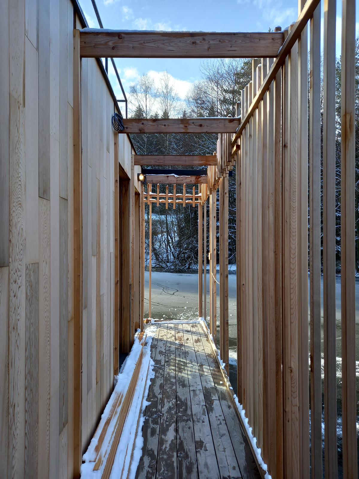 plovoucí sauna plovoucí sauna